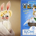 Burlesque Poster bunnies, 2012